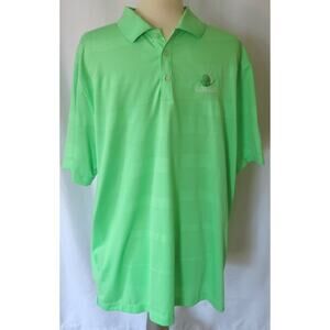 Nike Golf Dri Fit Corales Polo XL Men Dominican Republic Tour Performance Green